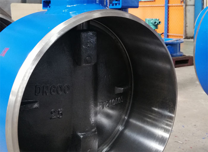 Bidirectional  High Pressure Hard Sealing  Butt Welding Butterfly Valve